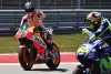 Bild zum Inhalt: MotoGP Austin: Marquez dominiert, Rossi holt WM-Führung