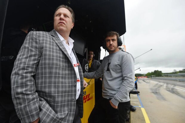 Zak Brown Fernando Alonso  ~Zak Brown und Fernando Alonso ~ 