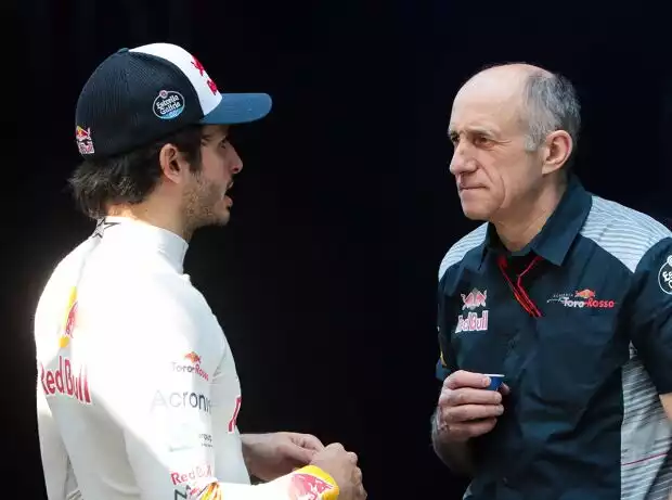 Carlos Sainz, Franz Tost Titel-Bild zur News: Carlos Sainz, Franz Tost