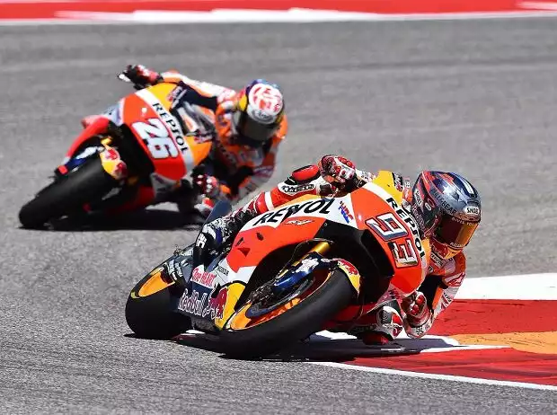 Marc Marquez, Daniel Pedrosa Titel-Bild zur News: Marc Marquez, Daniel Pedrosa