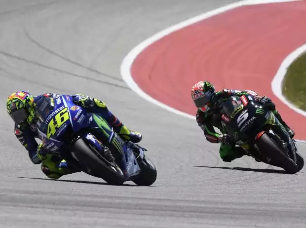 Valentino Rossi, Johann Zarco Titel-Bild zur News: Valentino Rossi, Johann Zarco