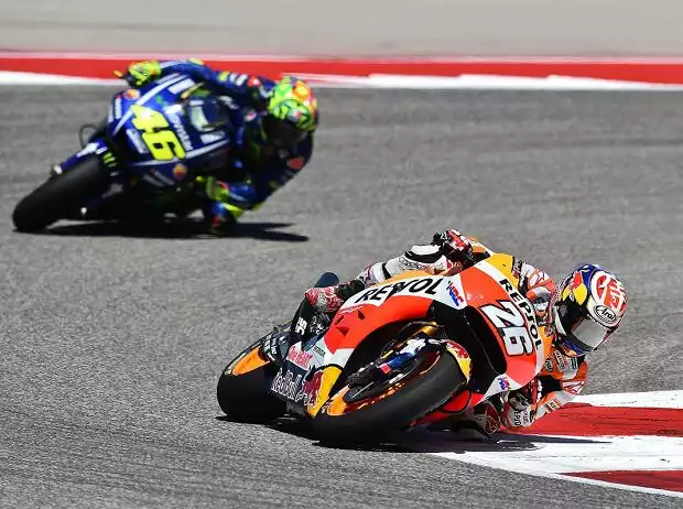 Daniel Pedrosa, Valentino Rossi Titel-Bild zur News: Daniel Pedrosa, Valentino Rossi