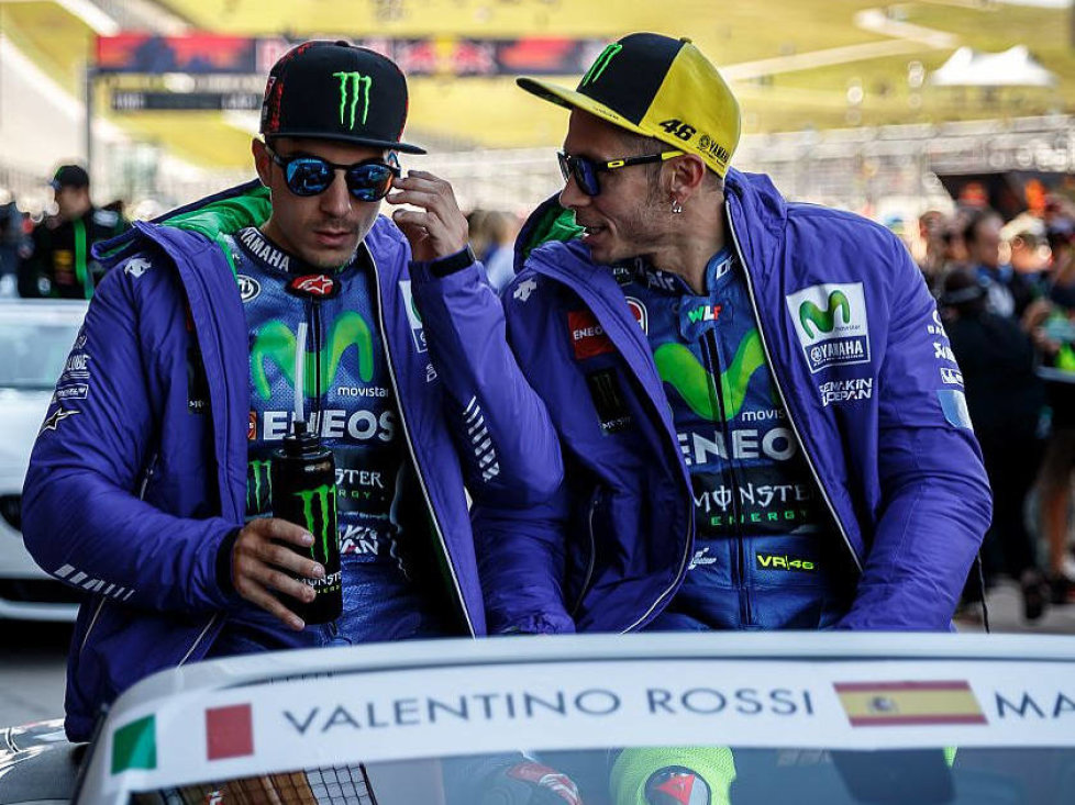 Maverick Vinales, Valentino Rossi