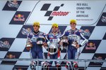 Jorge Martin, Romano Fenati und Fabio Di Giannantonio 