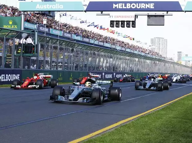 Lewis Hamilton, Sebastian Vettel, Valtteri Bottas, Kimi Räikkönen Titel-Bild zur News: Lewis Hamilton, Sebastian Vettel, Valtteri Bottas, Kimi Räikkönen
