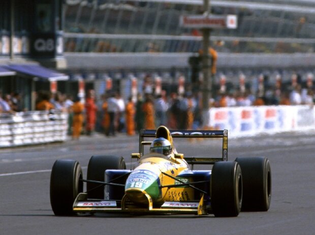 Titel-Bild zur News: Michael Schumacher Monza 1991