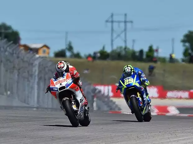 Jorge Lorenzo, Andrea Iannone Titel-Bild zur News: Jorge Lorenzo, Andrea Iannone