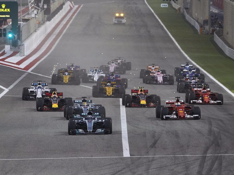 Valtteri Bottas, Sebastian Vettel, Lewis Hamilton, Max Verstappen