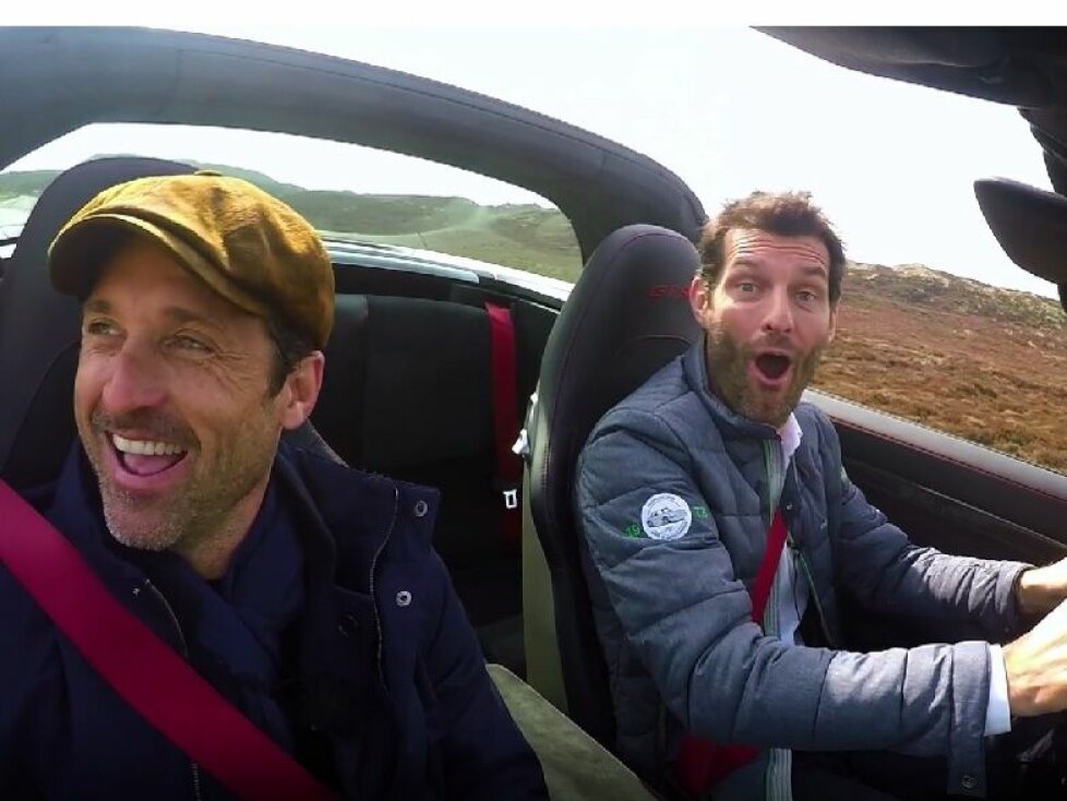 Mark Webber und Patrick Dempsey auf Sylt