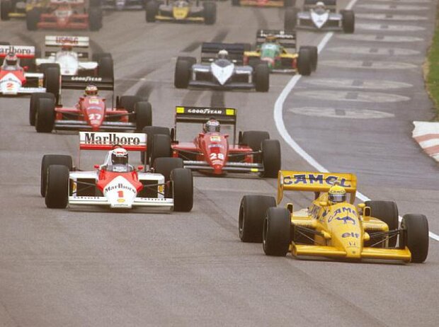 Start in Imola 1987