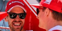 Bild zum Inhalt: Vettel verteidigt Räikkönen: Ferrari hat keine Teamorder nötig