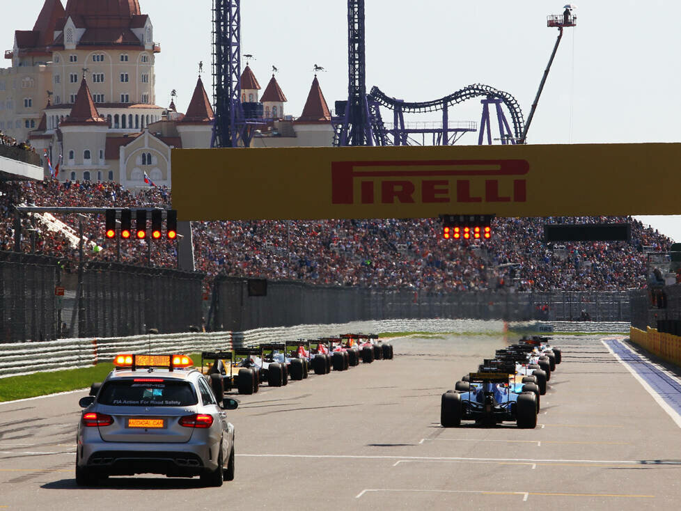 Start/Ampel in Sotschi