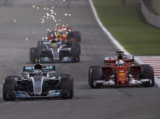 Valtteri Bottas, Sebastian Vettel, Lewis Hamilton, Max Verstappen Valtteri Bottas, Sebastian Vettel, Lewis Hamilton, Max Verstappen