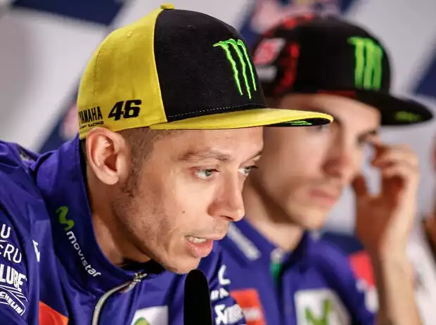 Valentino Rossi, Maverick Vinales Titel-Bild zur News: Valentino Rossi, Maverick Vinales