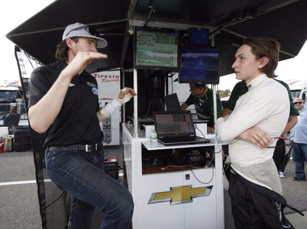 J.R. Hildebrand, Zach Veach, Ed Carpenter J.R. Hildebrand, Zach Veach, Ed Carpenter