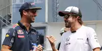 Daniel Ricciardo, Fernando Alonso