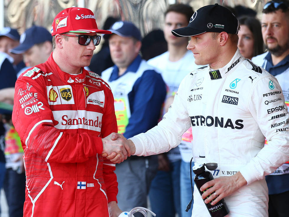 Kimi Räikkönen, Valtteri Bottas