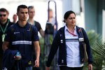 Pascal Wehrlein (Sauber) und Monisha Kaltenborn 