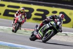 Jonathan Rea vor Chaz Davies 