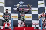 Tom Sykes, Jonathan Rea und Marco Melandri 