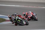 Tom Sykes vor Marco Melandri 