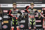 Tom Sykes und Jonathan Rea 