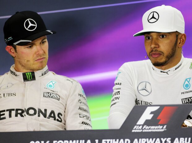 Nico Rosberg, Lewis Hamilton