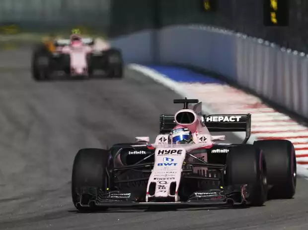 Sergio Perez, Esteban Ocon Titel-Bild zur News: Sergio Perez, Esteban Ocon