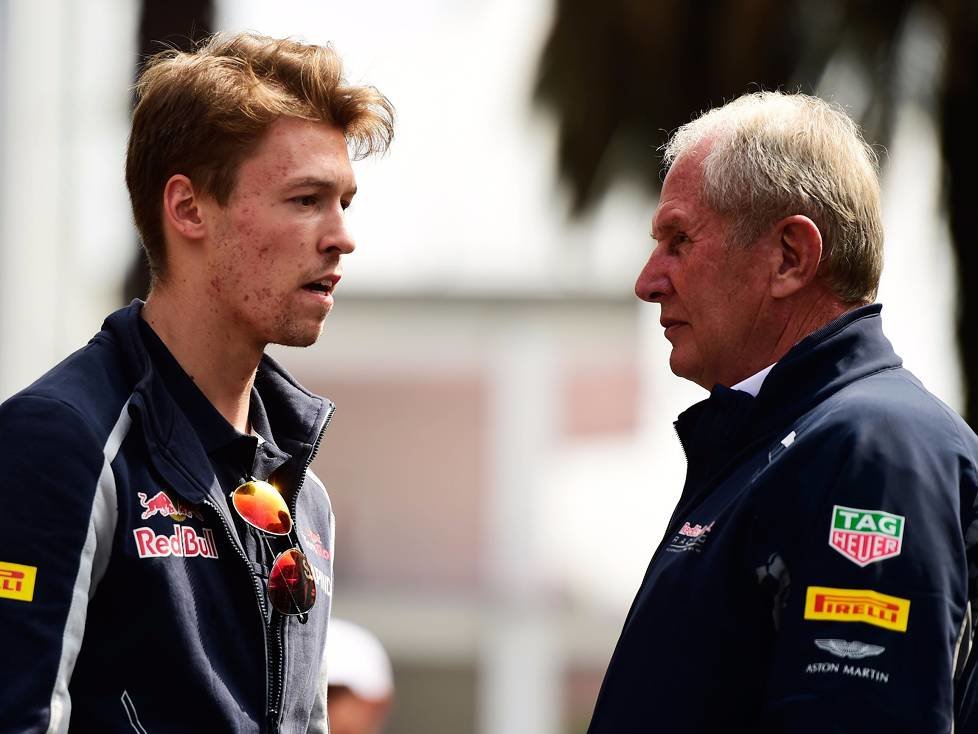 Daniil Kwjat, Helmut Marko