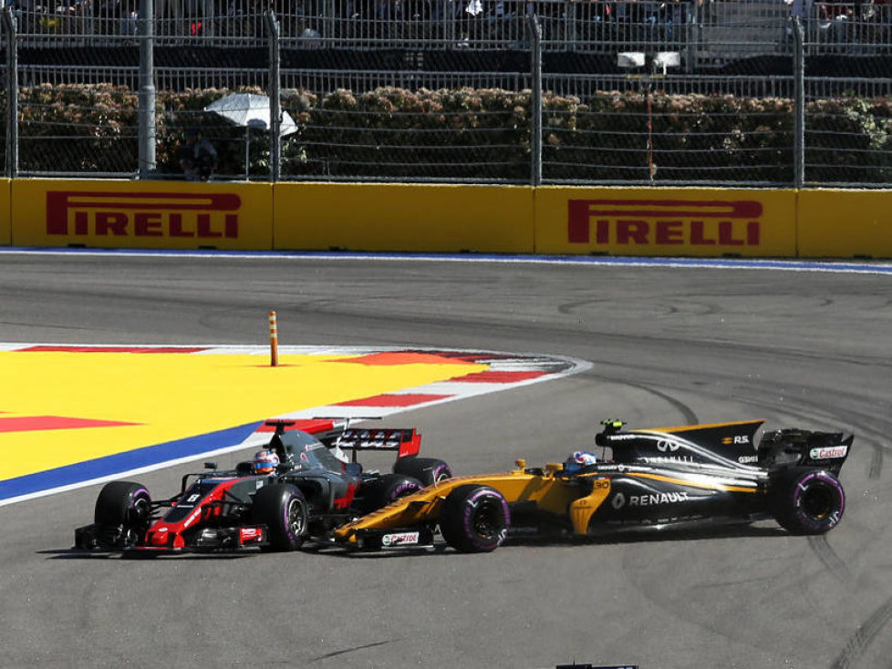 Jolyon Palmer, Romain Grosjean