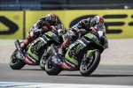 Jonathan Rea vor Tom Sykes 