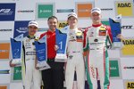 Lando Norris, Callum Ilott und Maximilian Günther 