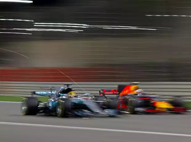 Lewis Hamilton, Daniel Ricciardo Titel-Bild zur News: Lewis Hamilton, Daniel Ricciardo