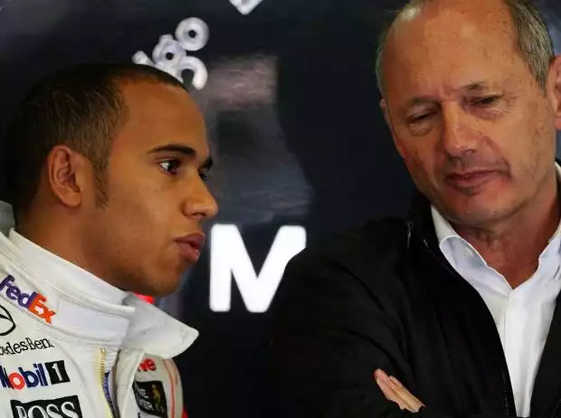 Lewis Hamilton, Ron Dennis Titel-Bild zur News: Lewis Hamilton, Ron Dennis