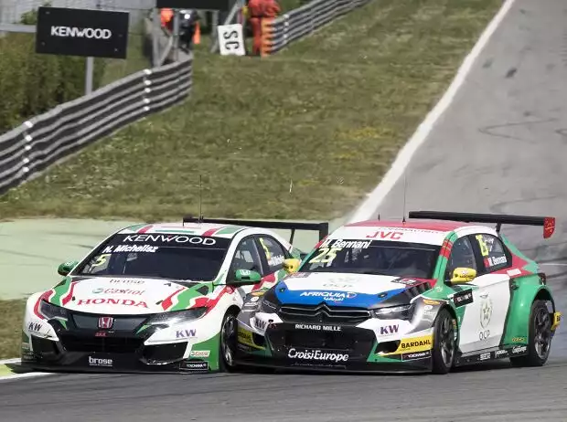 Mehdi Bennani, Norbert Michelisz Titel-Bild zur News: Mehdi Bennani, Norbert Michelisz