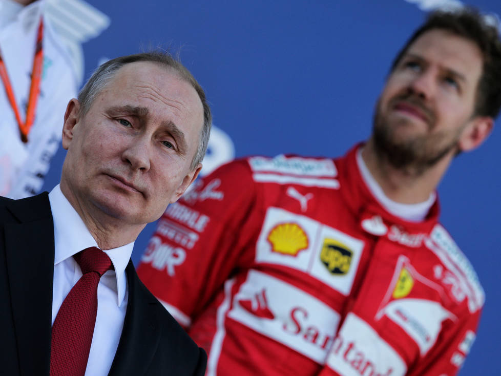 Sebastian Vettel, Wladimir Putin