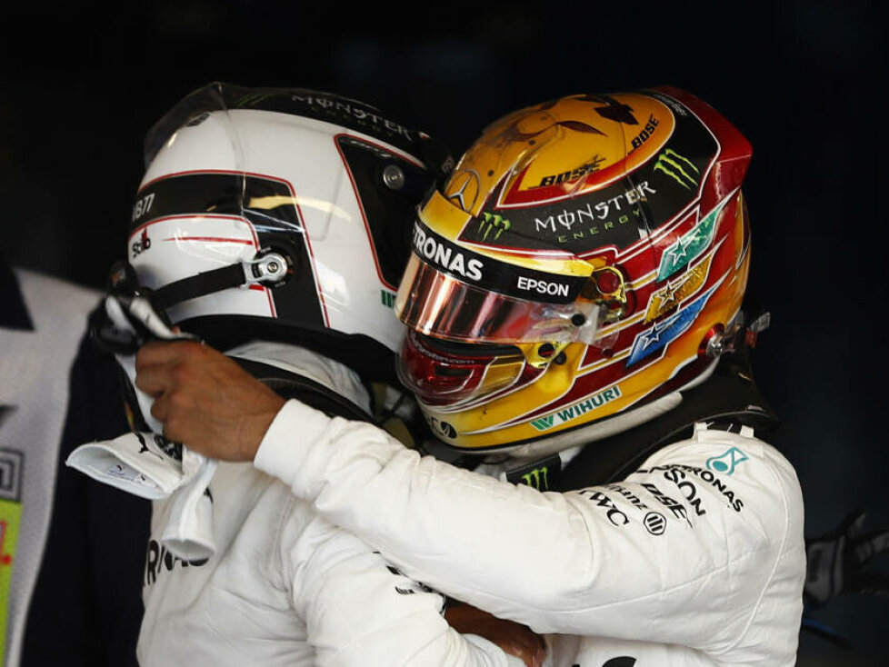 Valtteri Bottas, Lewis Hamilton
