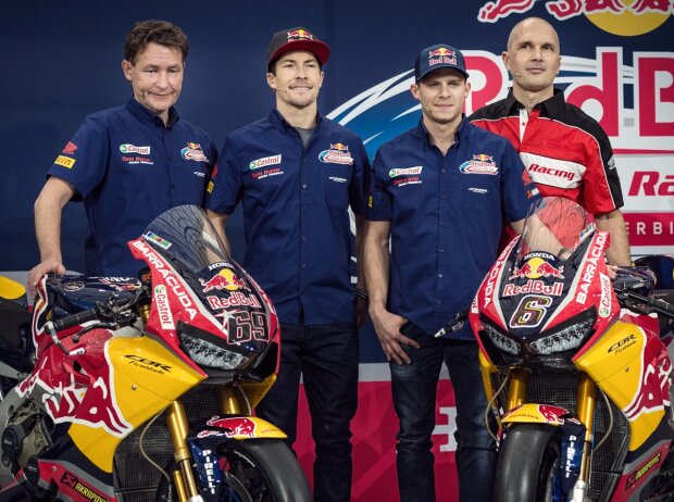 Ronald ten Kate, Nicky Hayden, Stefan Bradl, Marco Chini