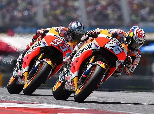 Daniel Pedrosa, Marc Marquez Titel-Bild zur News: Daniel Pedrosa, Marc Marquez