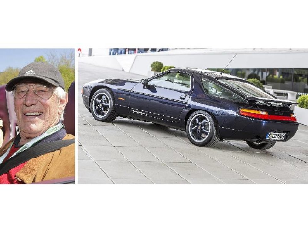 Bodensee-Klassik 2017: Schauspieler Siegfried Rauch (85) startet in einem Porsche 928 GTS von 1991