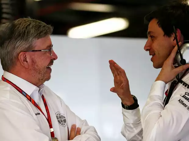 Ross Brawn, Toto Wolff Titel-Bild zur News: Ross Brawn, Toto Wolff