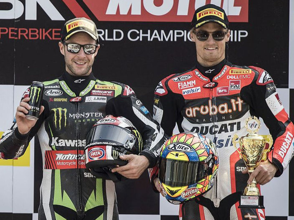 Jonathan Rea, Tom Sykes, Chaz Davies