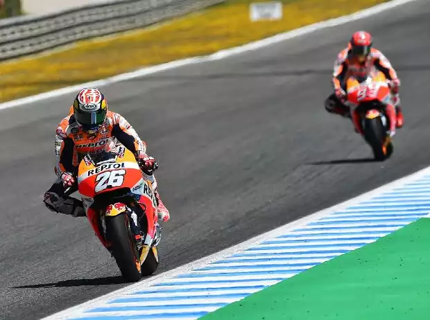 Dani Pedrosa, Marc Marquez Titel-Bild zur News: Dani Pedrosa, Marc Marquez