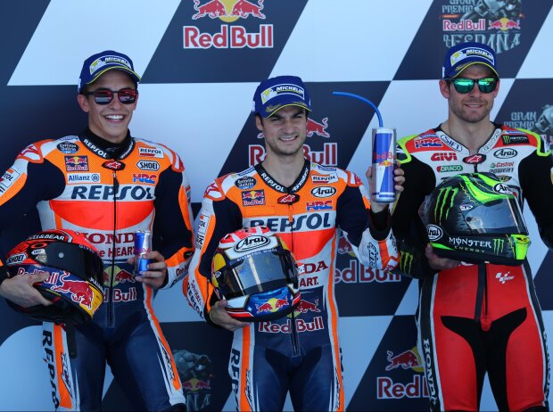 Marc Marquez, Dani Pedrosa, Cal Crutchlow