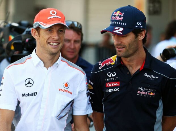 Titel-Bild zur News: Jenson Button, Mark Webber