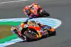 Bild zum Inhalt: Zu riskant: Marquez lässt Jerez-Sieger Pedrosa ziehen