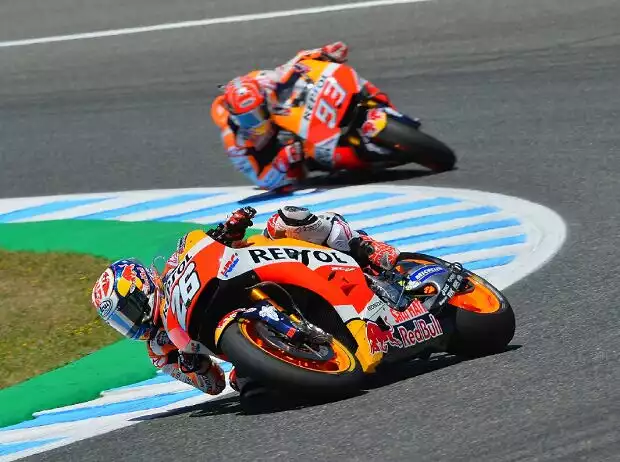 Titel-Bild zur News: Dani Pedrosa, Marc Marquez