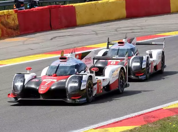 Anthony Davidson, Kamui Kobayashi, Kazuki Nakajima, Mike Conway, Sebastien Buemi Titel-Bild zur News: Anthony Davidson, Kamui Kobayashi, Kazuki Nakajima, Mike Conway, Sebastien Buemi