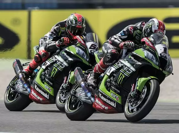 Jonathan Rea, Tom Sykes Titel-Bild zur News: Jonathan Rea, Tom Sykes