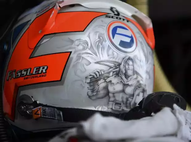 Helm von Marcel Fässler Titel-Bild zur News: Helm von Marcel Fässler